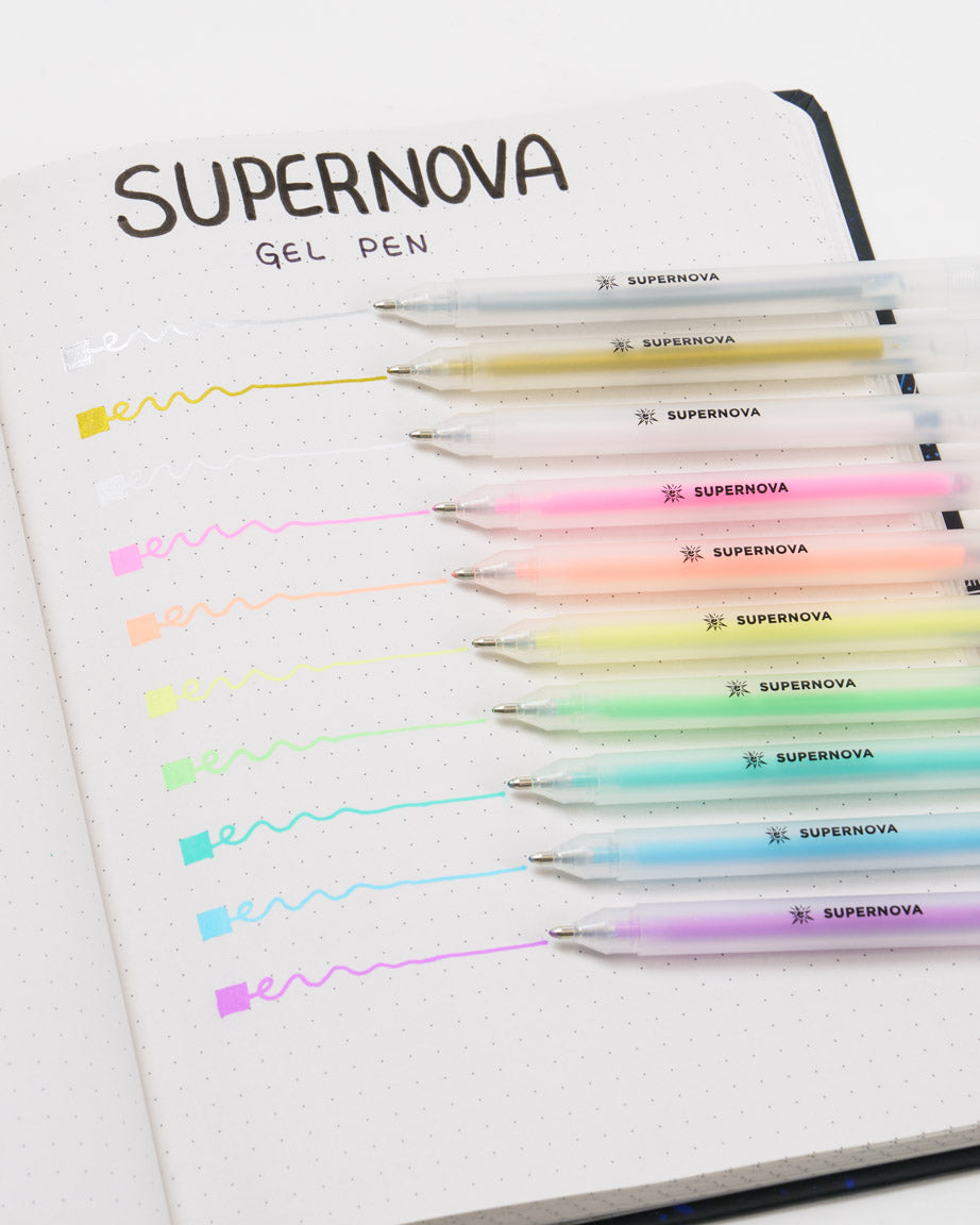 Supernova Gel Pen Pack