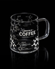 Coffee Chemistry 10 oz Glass Mug