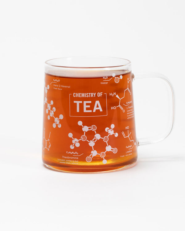 Tea Chemistry 10 oz Glass Mug