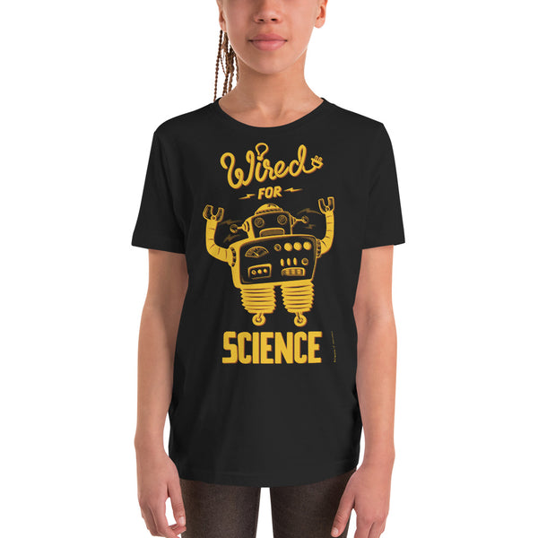 Wired for Science Youth Graphic Tee