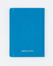Epidemiology A5 Hardcover Notebook - Kingfisher Blue