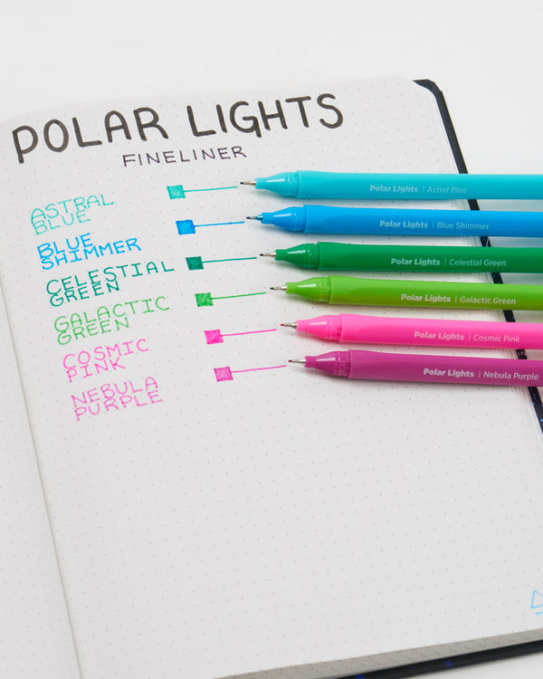 Polar Lights Fineliner Pens Pack