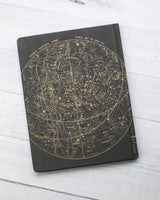 Astronomy Star Chart Hardcover - Lined/Grid