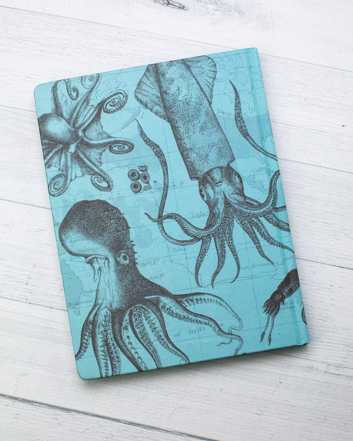 Cephalopod Vintage Hardcover - Lined/Grid