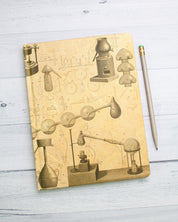 Chemistry hardcover recycled notebook by Cognitive Surplus