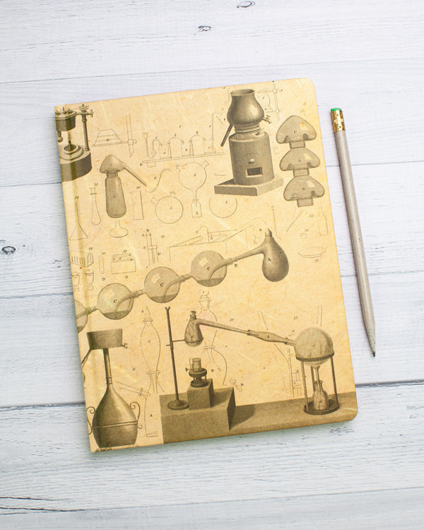 Chemistry hardcover recycled notebook by Cognitive Surplus