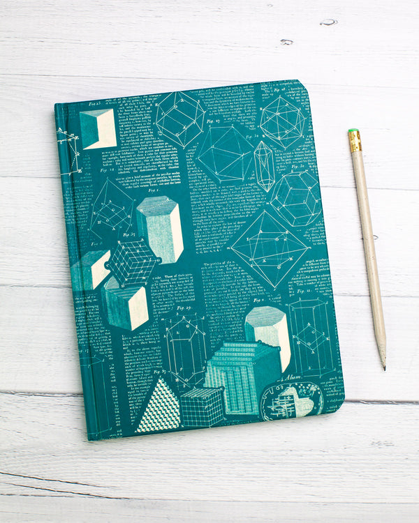 Crystallization hardcover recycled notebook by Cognitive Surplus