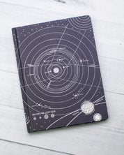 Solar System Hardcover - Lined/Grid
