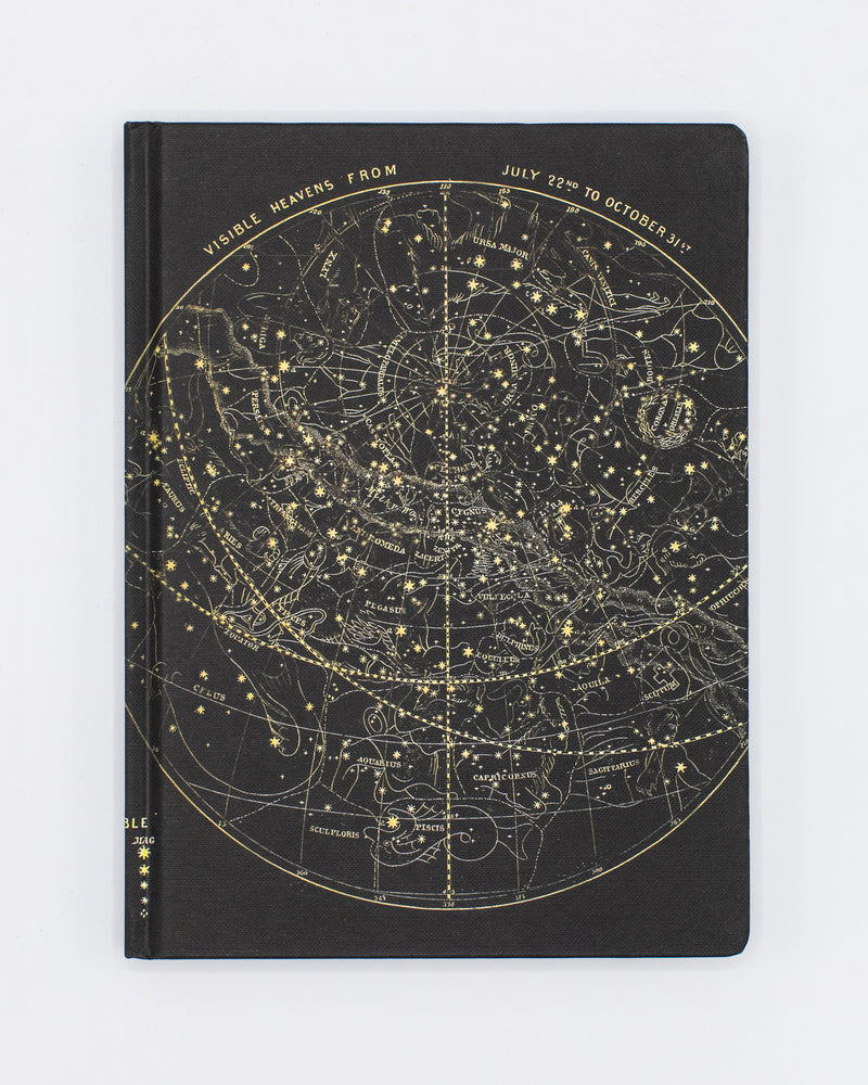 Astronomy Star Chart Hardcover - Lined/Grid