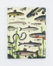 Freshwater Fish Hardcover - Lined/Grid