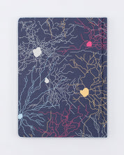 Neural Circuit Hardcover - Lined/Grid