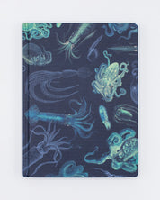 Cephalopods: Octopus & Squid Hardcover - Dot Grid