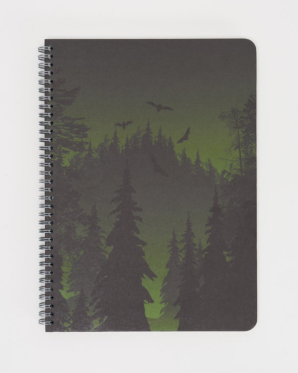 Twilight Forest Spiral Notebook