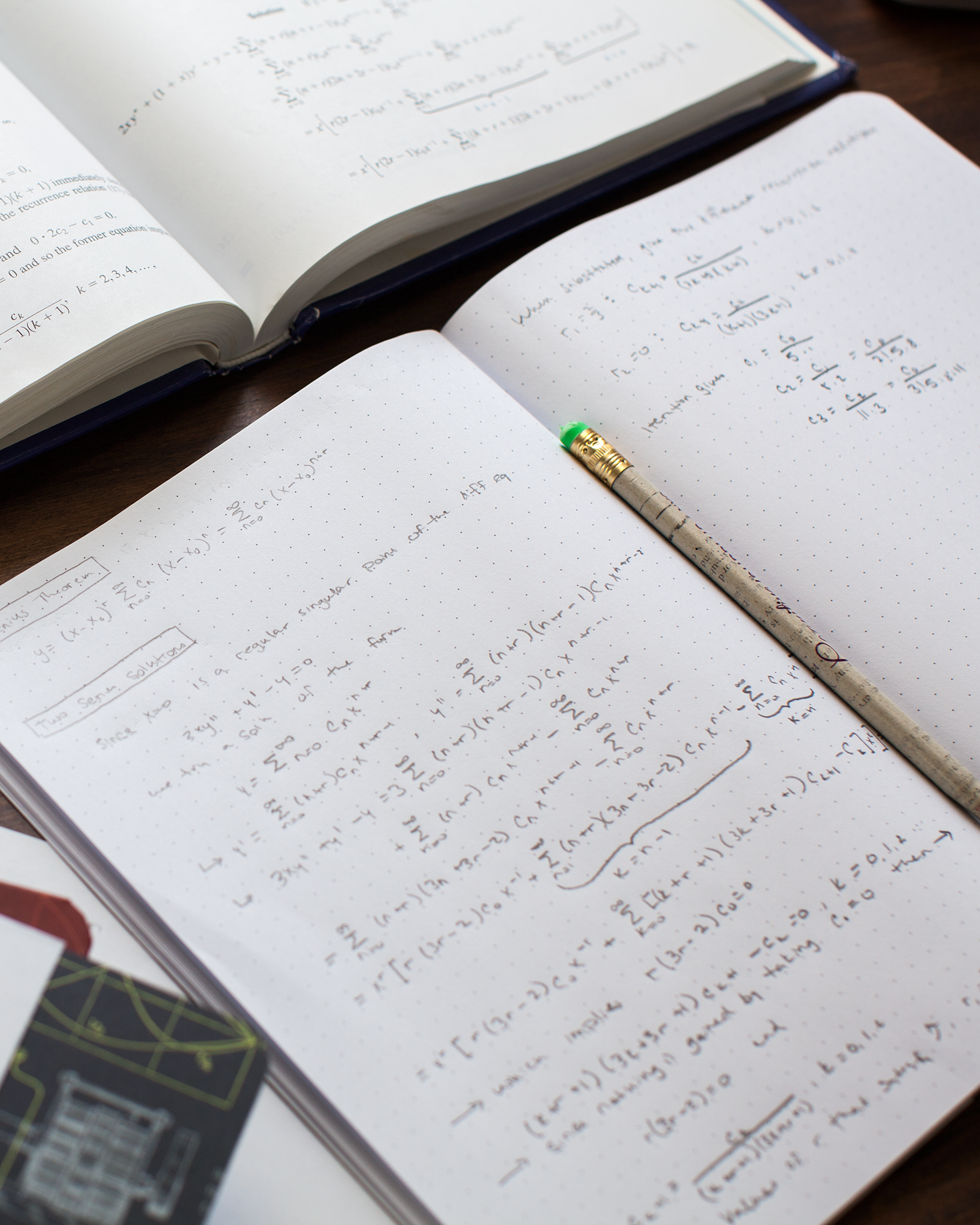 Notes, Cognitive Surplus, 100% recycled paper, nuclear physics softcover notebook