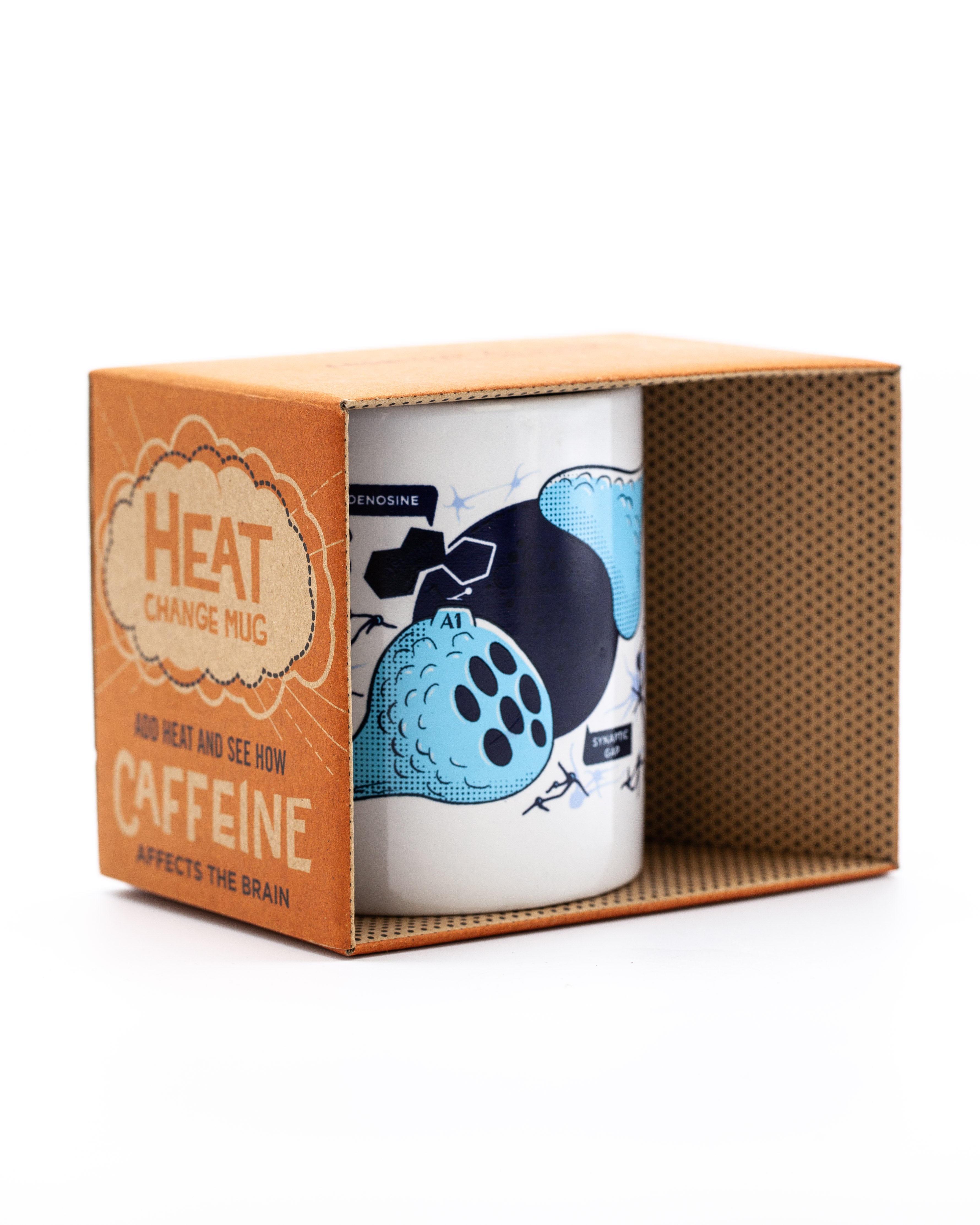 caffeine heat change mega mug by cognitive surplus in box