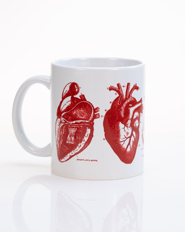 Anatomical Heart Mug | Anatomy Gift | Cognitive Surplus