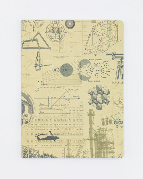 Engineering Plate 2 Softcover Notebook - Dot Grid