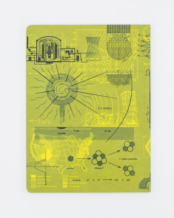 Nuclear Physics Softcover Notebook - Dot Grid