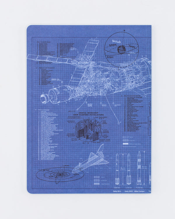 Rocketry Softcover Notebook - Dot Grid