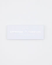 Cognitive Surplus Logo Silver Sticker