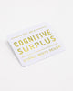 Cognitive Surplus Logo Gold Sticker