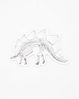 Stegosaurus Skeleton Sticker