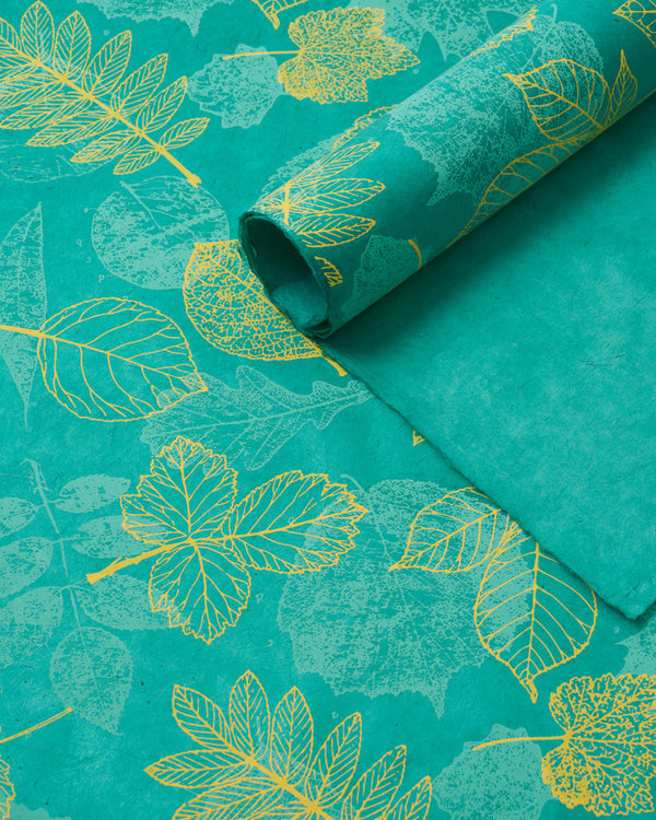 Fallen Leaves Wrapping Paper