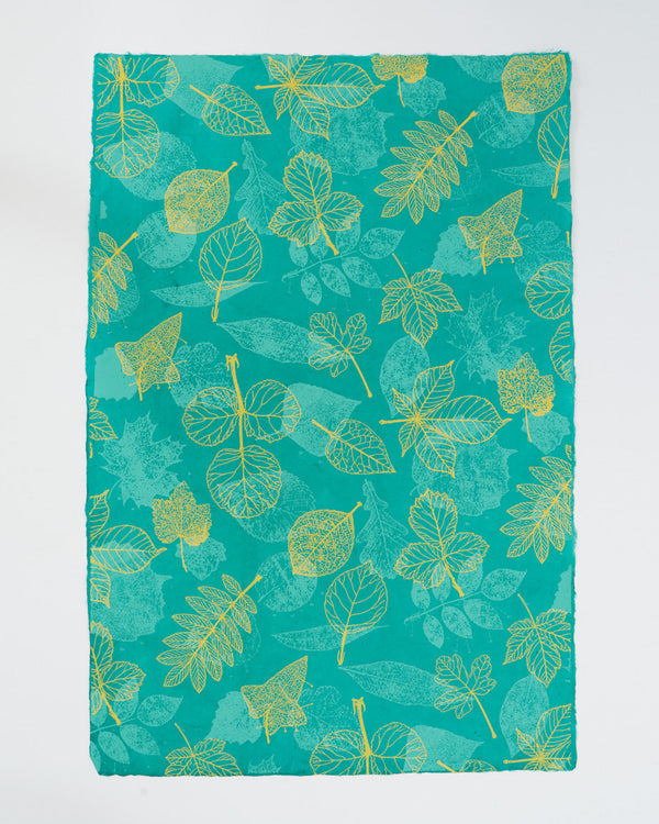 Fallen Leaves Wrapping Paper