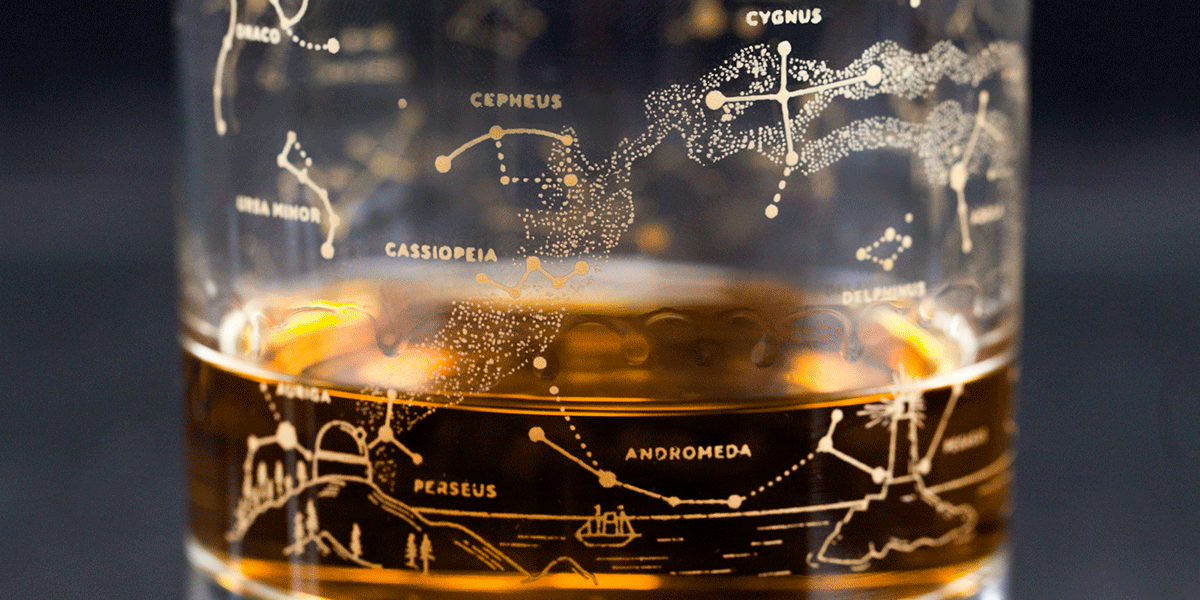 New Astronomy Glassware