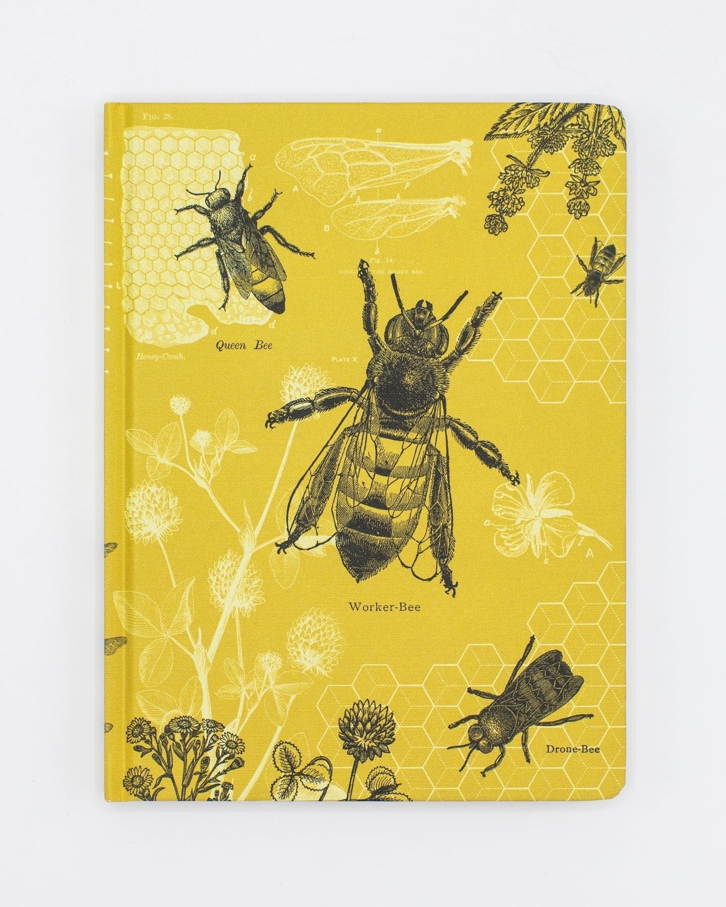Bees Hardcover Notebook - Dot Grid