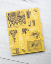 Bees Hardcover Notebook - Dot Grid