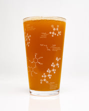 Chemistry of Beer Pint Glass