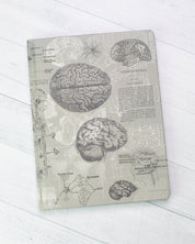 Brain Anatomy Hardcover Notebook - Dot Grid