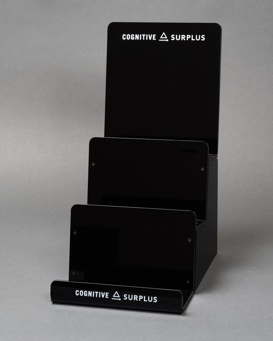 Stationery and Accessories Stepped Counter Display