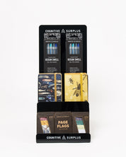 Stationery and Accessories Stepped Counter Display