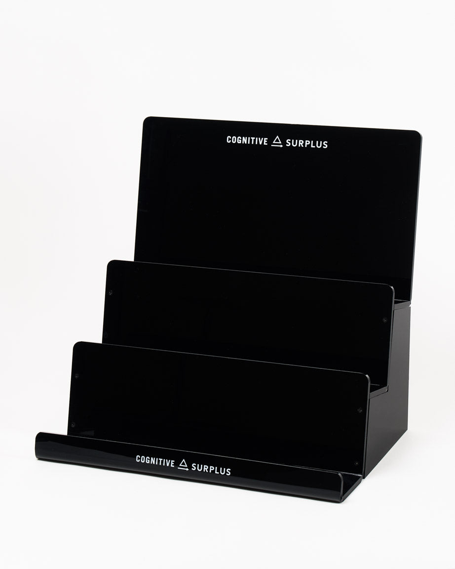 Notebook and Stationery Stepped Counter Display