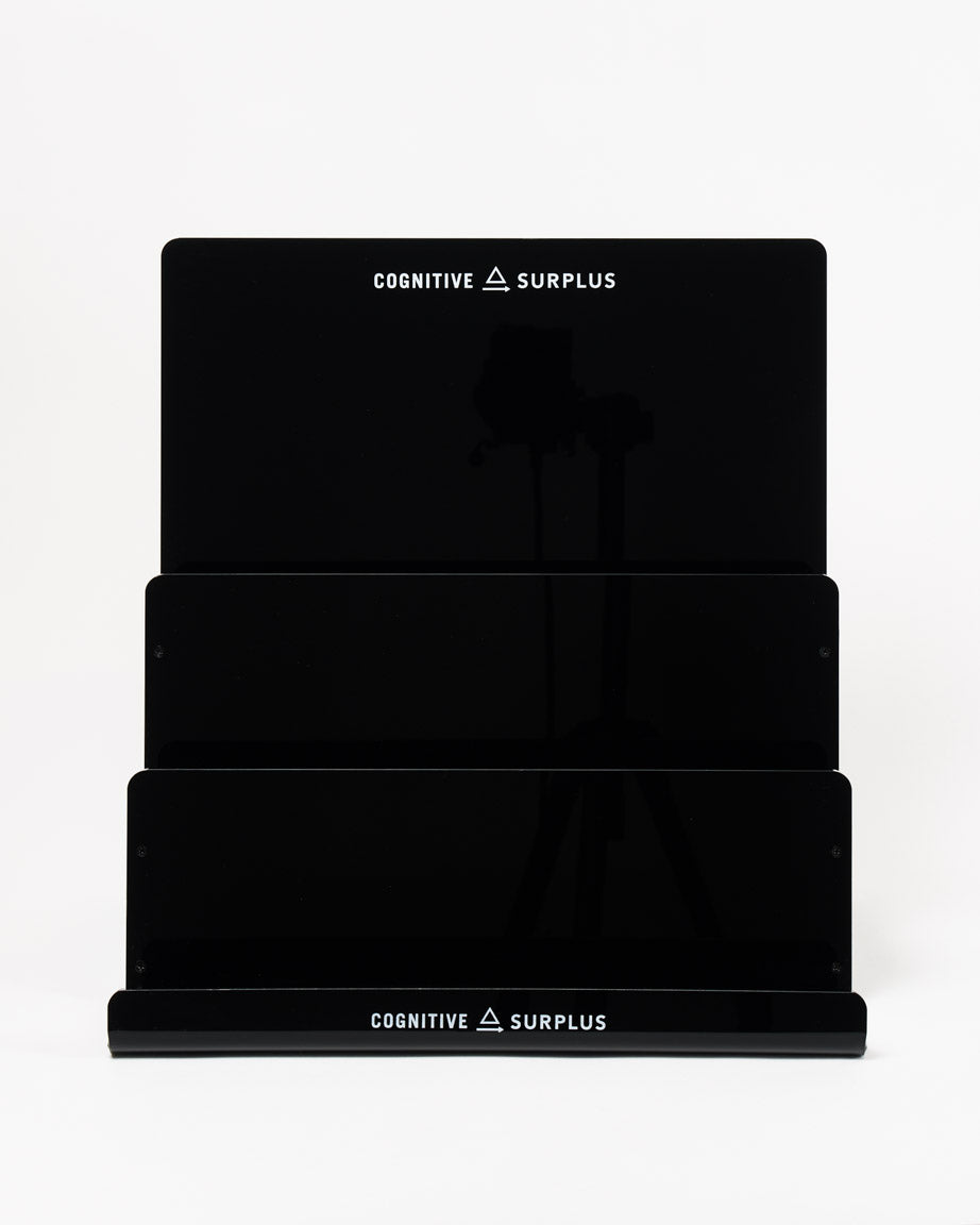 Notebook and Stationery Stepped Counter Display
