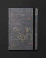 Equations That Changed the World Dark Analysis A5 Softcover Notebook