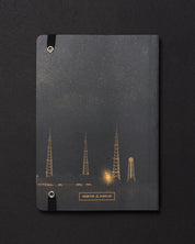Ready to Launch Dark Analysis A5 Softcover Notebook
