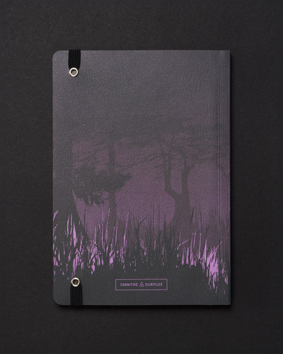 Midnight Swamp Dark Analysis A5 Softcover Notebook