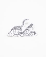 Dinosaur Commute Sticker Cognitive Surplus