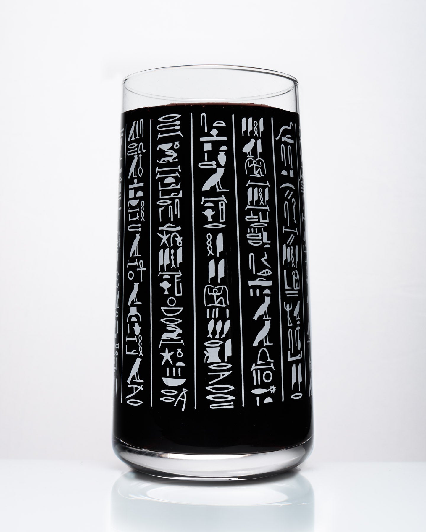 Hieroglyphics Drinking Glass