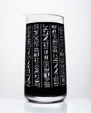 Hieroglyphics Drinking Glass