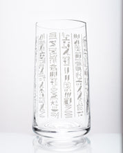 Hieroglyphics Drinking Glass