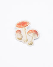 Fly Agaric Poisonous Mushrooms Sticker Cognitive Surplus