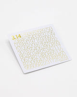 Golden Pi 3.14 Sticker
