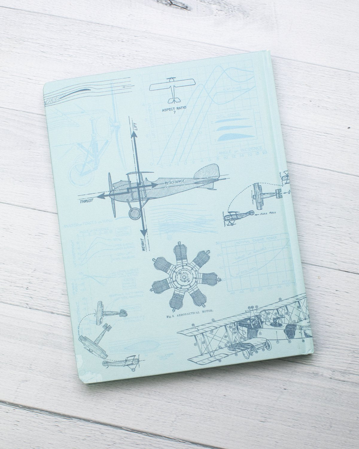 Aviation Early Flight Hardcover - Dot Grid - Cognitive Surplus