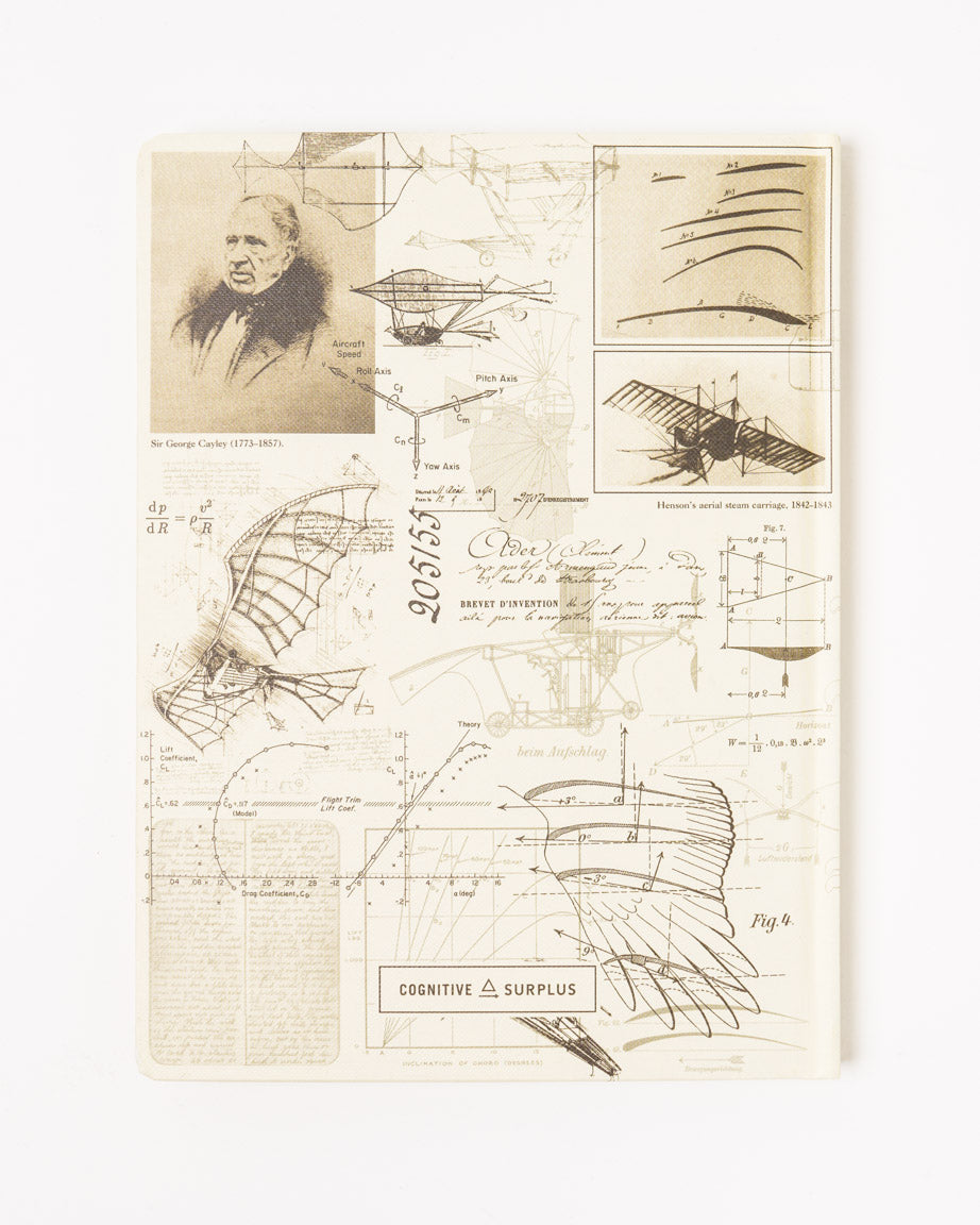 Aviation Science Hardcover Notebook - Dot Grid