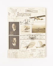 Aviation Science Hardcover Notebook - Dot Grid