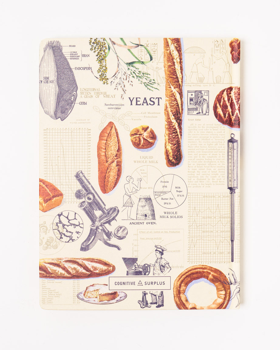 Baking Science Hardcover Notebook - Lined / Grid